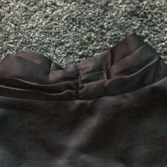 🌚MODCLOTH/ Satin Wrap Frt Romper w/ Lace Bk 🌚 - Picture 6 of 8